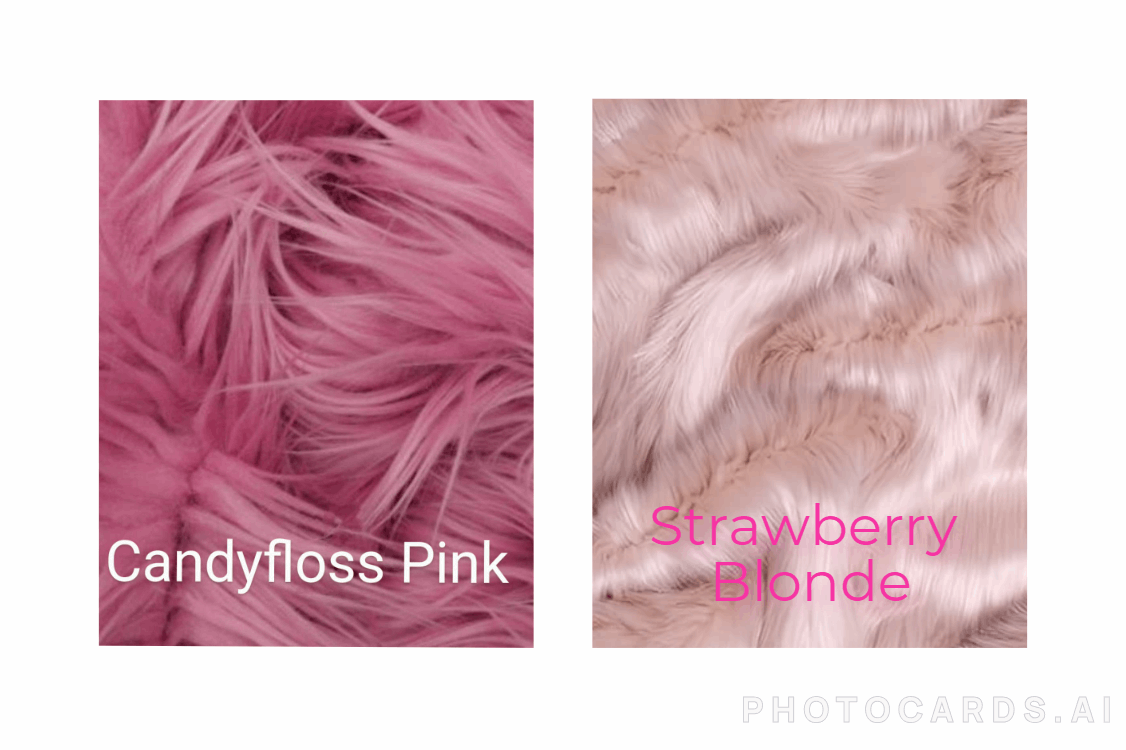 Buy 2 Get 1 Free - Luxury Faux Fur Wig Fabrics - EN71-3:2019+A1:2021; REACH XVII; ANNEX II APPENDIX C certified